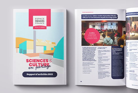 <span>Rapport d'activité - Espace Mendes France</span><i>→</i>